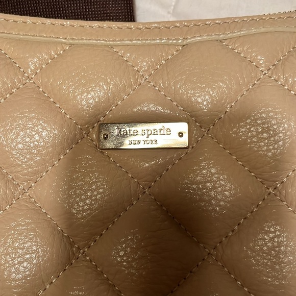 Kate Spade cream quilted handbag & matching wallet. Brand new! - Picture 2 of 15